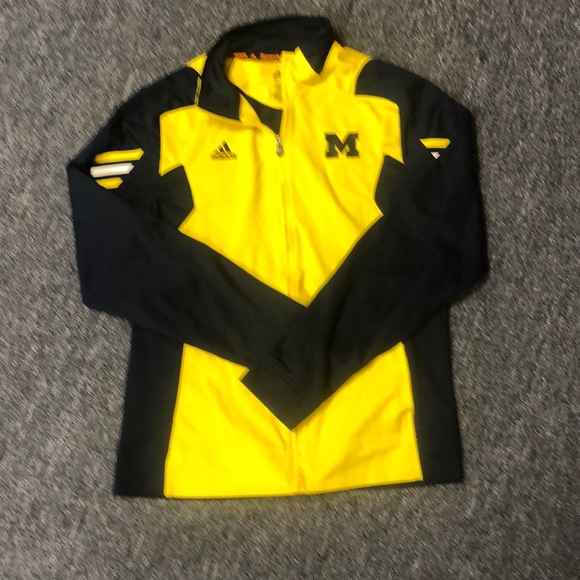 Adidas Michigan Warmup Jacket - Picture 1 of 4